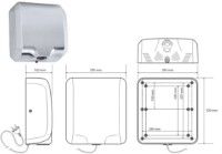 Сушилка для рук Bemeta Hotel (924224121) фото №2 — интернет-магазин Desire.md