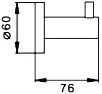 Держатель для полотенец Frap F30205 фото №2 — интернет-магазин Desire.md