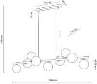 Люстра Tk-Lighting TK-5667 фото №2 — интернет-магазин Desire.md