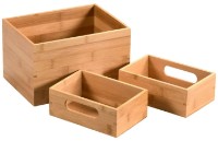 Organizer pentru condimente Kesper Bamboo (58194) 3pcs