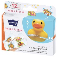Медицинский пластырь Mаtораt Happy Tattoo 12pcs