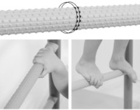 Шведская стенка Romana S4 (01.31.7.06.410.00.00-69) White Provence/Yellow фото №2 — интернет-магазин Desire.md