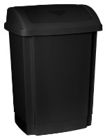 Coș de gunoi Plast Team Swing 1341 25L Black imaginea #1 — magazin online Desire.md