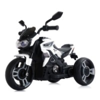 Mașinuța electrica Chipolino Enduro White (ELMOR02401WH)