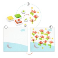 Set pentru creativitate Djeco Avec Des Fleurs (DJ09950) imaginea #2 — magazin online Desire.md