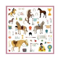 Autocolante Djeco Horses (DJ08881)