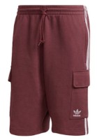 Pantaloni scurți pentru bărbați Adidas 3 Stripes Cargo Shorts Red, s.S