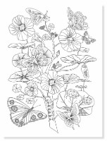 Set de pagini de colorat Djeco Naturaliste DJ08696 imaginea #2 — magazin online Desire.md