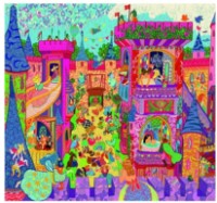 Puzzle Djeco 54 The Fairy Castle DJ07246