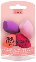 Sponge de machiaj Real Techniques 4 Mini Miracle Sponges