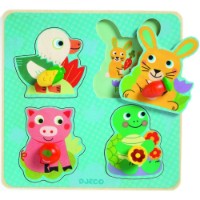 Пазл Djeco Croc Carrot DJ01048