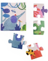 Puzzle Moulin Roty 24 Les Toupitis MR679440 imaginea #2 — magazin online Desire.md