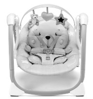 Детское кресло-качалка Cam Midi Gray Bear (S352/247) фото №2 — интернет-магазин Desire.md