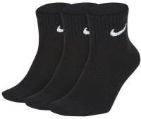 Ciorapi pentru bărbați Nike U Everyday Lightweight Training Ankle Socks 3 Pairs Black, s.M