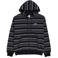 Hanorac pentru bărbați Nike U Nk Sb Flc Fz Stripes Cool Grey/Anthracite/White, s.XXL