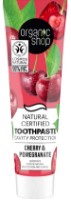 Pastă de dinţi Organic Shop Cavity Protection Cherry & Pomegranate 100g