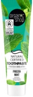 Pastă de dinţi Organic Shop Fresh Breath Frozen Mint 100g imaginea #1 — magazin online Desire.md