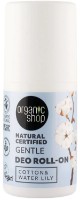 Deodorant Organic Shop Gentle Deodorant Cotton & Water Lily 50ml imaginea #1 — magazin online Desire.md