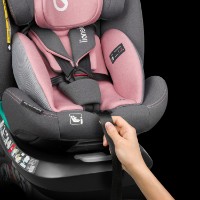 Детское автокресло Lionelo Bastiaan One I-Size Pink Rose фото №10 — интернет-магазин Desire.md