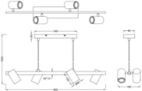 Spot Trio 302400480 imaginea #2 — magazin online Desire.md