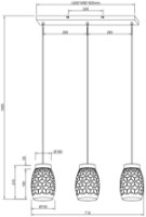 Люстра Trio R31573065 фото №2 — интернет-магазин Desire.md