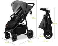 Carucior Lionelo Natt Beige Sand imaginea #2 — magazin online Desire.md