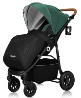 Carucior Lionelo Natt Green Emerald imaginea #5 — magazin online Desire.md