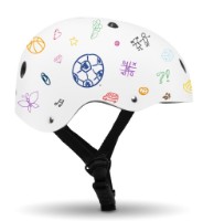 Детский шлем Lionelo Helmet White фото №6 — интернет-магазин Desire.md