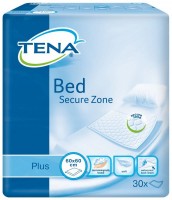 Гигиеническая пеленка Tena Bed Plus 60x60cm 30pcs