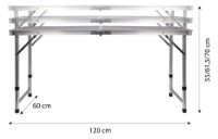 Складной стол со стульями для кемпинга Nils NC1633 фото №7 — интернет-магазин Desire.md