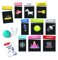 Joc educativ de masa Clementoni Cuvințele cu cretă (1024-50364)