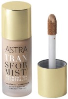 Fond de ten pentru față Astra Transformist Foundation + Concealer 02C Shell imaginea #1 — magazin online Desire.md