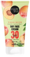 Cremă de protecție solară Organic Shop Sunscreen Day Face Cream Peach SPF30 50ml imaginea #1 — magazin online Desire.md