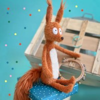 Jucărie de pluș Moulin Roty Squirrel MR894017 imaginea #3 — magazin online Desire.md