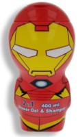 Детский гель для душа Air-Val 2D Iron Man 2in1 400ml