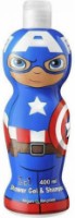 Детский гель для душа Air-Val Captain America 2in1 400ml