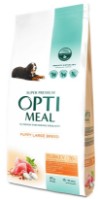 Сухой корм для собак Optimeal Puppy Large Breed Turkey 20kg