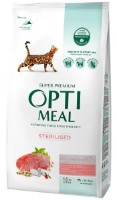 Сухой корм для кошек Optimeal Adult Cat Sterilised Beef & Sorghum 1.5kg