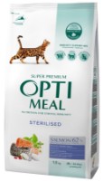 Сухой корм для кошек Optimeal Adult Cat Sterilised Salmon 1.5kg