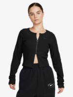 Hanorac damă Nike W Nsw Nk Chll Knt Rib Fz Crdgn Black, s.L imaginea #1 — magazin online Desire.md