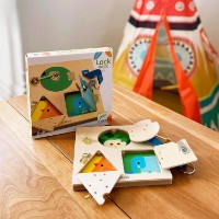 Бизиборд Djeco LockBasic DJ06213 фото №3 — интернет-магазин Desire.md