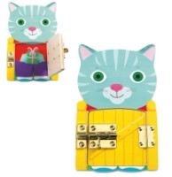 Бизиборд Djeco Locktou DJ01664 фото №3 — интернет-магазин Desire.md