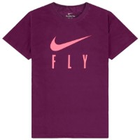 Tricou de dame Nike W Nk Df Swoosh Fly Grx Tee Violet Mist, s.XL imaginea #1 — magazin online Desire.md