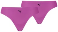 Женские трусы Puma Women Seamless String 2P Pack Purple, s.M фото №1 — интернет-магазин Desire.md
