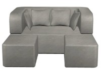 Canapea fara rama Tiara Caprice 4 Extra Light Grey imaginea #1 — magazin online Desire.md