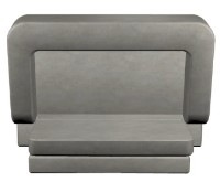 Canapea fara rama Tiara Terra Plus Light Grey imaginea #4 — magazin online Desire.md