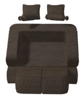 Canapea fara rama Tiara Elegance Dark Beige imaginea #3 — magazin online Desire.md