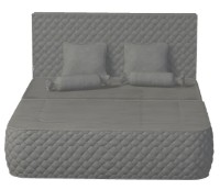 Canapea fara rama Tiara Elegance Light Grey imaginea #1 — magazin online Desire.md