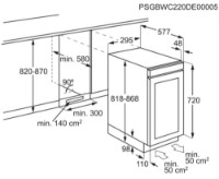 Dulap de vin incorporabil AEG AWUS018B7B imaginea #4 — magazin online Desire.md
