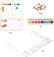 Набор для творчества Djeco The Fox Family DJ09897 фото №3 — интернет-магазин Desire.md